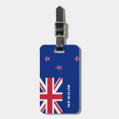 ニュージーランド国旗 ラゲッジタグ (正面縦)