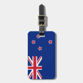 ニュージーランド国旗 ラゲッジタグ (正面縦)