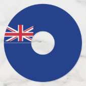 ニュージーランド国旗 ワイングラスタグ (裏面)