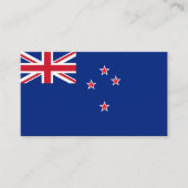 ニュージーランド国旗 名刺 (正面)