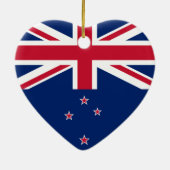 ニュージーランド国旗 – 様式化 セラミックオーナメント (裏面)