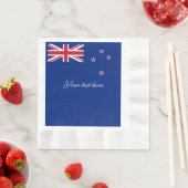 ニュージーランド国旗 縁ありランチョンナプキン (インサイチュ)