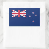 ニュージーランド国旗 長方形シール (バッグ)