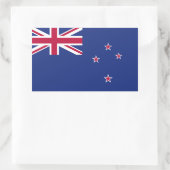 ニュージーランド国旗 長方形シール (バッグ)