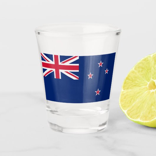 ニュージーランド国旗(NZ) ショットグラス (正面)