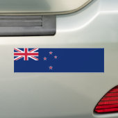 ニュージーランド国旗(NZ) バンパーステッカー (車上)
