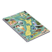 ニュージーランド地図ノートブック ノートブック (右側)