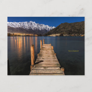 ニュージーランド夜 ポストカード