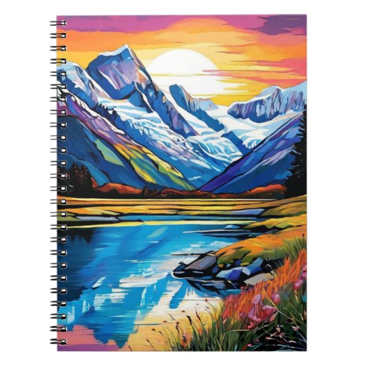 ニュージーランド山脈 | ノートブックのジャーナル ノートブック (正面)
