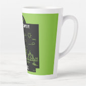 ニュージーランド市民権お祝いギフト カフェラテマグ (右)