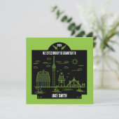 ニュージーランド市民権お祝いギフト カード (スタンド正面)