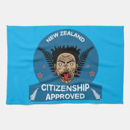 ニュージーランド市民権ギフト |新しい市民 | Kiwi キッチンタオル