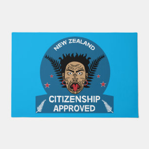 ニュージーランド市民権ギフト 新しい市民 Kiwi ドアマット