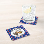 ニュージーランド応援キアオラビール スクエアペーパーコースター (インサイチュ)