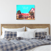 ニュージーランド旅行ロトルア博物館 キャンバスプリント (インサイチュ (寝室))