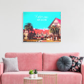 ニュージーランド旅行ロトルア博物館 キャンバスプリント (インサイチュ (リビング))