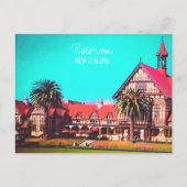 ニュージーランド旅行ロトルア美術館 ポストカード (正面)