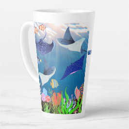 ニュージーランド最高のパパ感謝ギフト カフェラテマグ