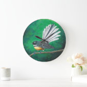 ニュージーランド産ファンテールバード(ピワカワカ) – 時計 (ホーム)