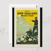 ニュージーランド百年祭 ポストカード (正面/裏面)