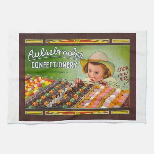 ニュージーランド菓子 キッチンタオル (横)