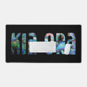 ニュージーランド起亜ORAグリーティングポーア デスクマット (キーボード&マウス)