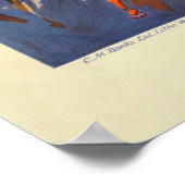 ニュージーランド鉄道 ポスター (角)