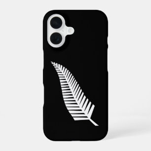ニュージーランド銀フェルンフラグ iPhone 16ケース