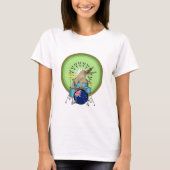 ニュージーランド音楽キウイドラム Tシャツ (正面)
