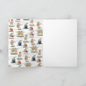 ニュージーランド音楽キウイ遊のギター カード (内部)