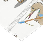 ニュージーランド音楽パターン ミディアムテーブルランナー (コーナー)