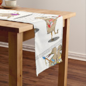 ニュージーランド音楽パターン ミディアムテーブルランナー (インサイチュ)