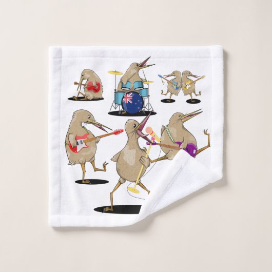 ニュージーランド音楽 ウォッシュタオル (ウォッシュタオル)