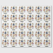 ニュージーランド音楽 ラッピングペーパー (フラット)