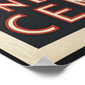 ニュージーランド100周年 ポスター (角)