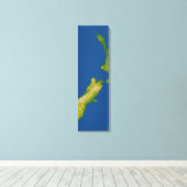 ニュージーランド2 キャンバスプリント (インサイチュ (ウッドフロア))