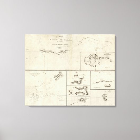 ニュージーランド5 キャンバスプリント (正面)