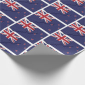 ニュージーランド |アオテアロア |ニュージーランド国旗 ラッピングペーパー (角)