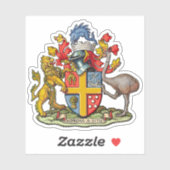 ニュージーランド、ウェリントンの紋章 シール (シート)