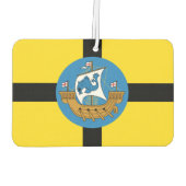 ニュージーランド・ウェリントン州旗 カーエアーフレッシュナー (裏面)