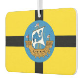 ニュージーランド・ウェリントン州旗 カーエアーフレッシュナー (左)