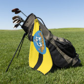 ニュージーランド・ウェリントン州旗 ゴルフタオル (グリーン)