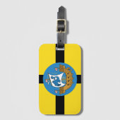 ニュージーランド・ウェリントン州旗 ラゲッジタグ (正面縦)