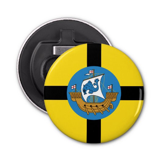 ニュージーランド・ウェリントン州旗 栓抜き (正面)