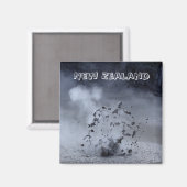 ニュージーランド – エクスプロングマッド(冷蔵庫用マグネット) マグネット (正面/裏面)