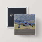 ニュージーランド, オタゴ州, ワナカ, Warbirds Over 4 缶バッジ (正面&裏面)