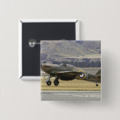 ニュージーランド, オタゴ州, ワナカ, Warbirds Over 6 缶バッジ (正面&裏面)