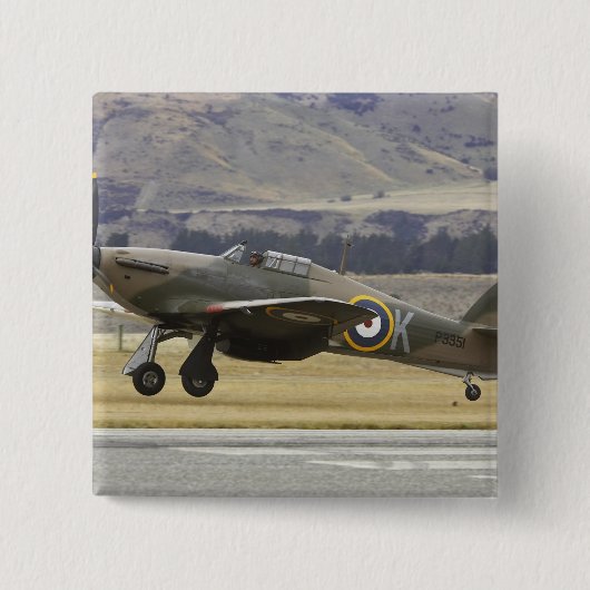 ニュージーランド, オタゴ州, ワナカ, Warbirds Over 6 缶バッジ (正面)