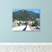 ニュージーランド、オタゴ、クイーンズタウン キャンバスプリント (インサイチュ (ウッドフロア))