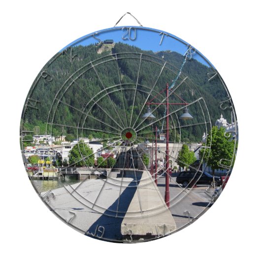 ニュージーランド、オタゴ、クイーンズタウン ダーツボード (正面)